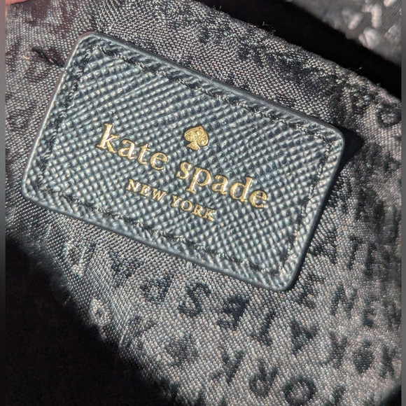 Kate Spade Greta Court Sammi Black Sparkle Backpack